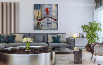 Модульная картина На свидании