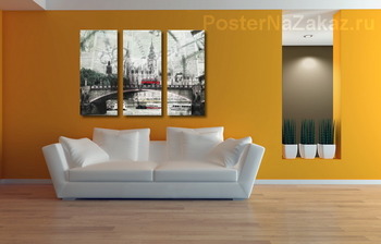 Модульная картина Ретро Лондон