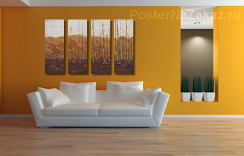 Модульная картина Осень, Алгонкинский провинциальный парк, 1913