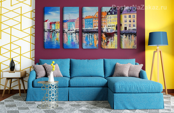 Модульная картина По отражениям