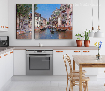 Модульная картина Рио Сан Тровазо, Венеция