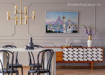 Модульная картина Москва