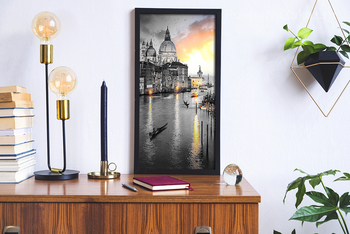 Модульная картина Закат в Италии