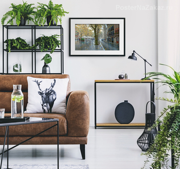 Модульная картина Парижские улочки 3