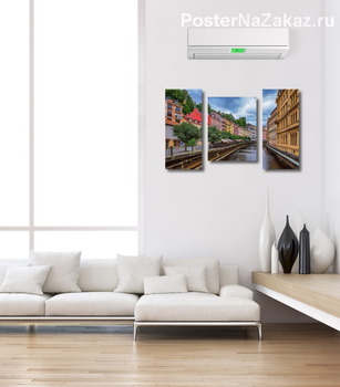 Модульная картина Карловы Вары