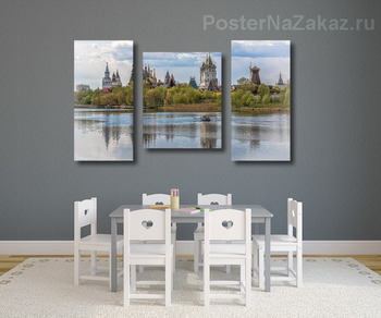 Модульная картина Измайловский Кремль