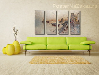 Модульная картина Итальянские мотивы