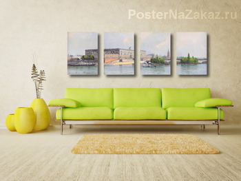 Модульная картина Стокгольм