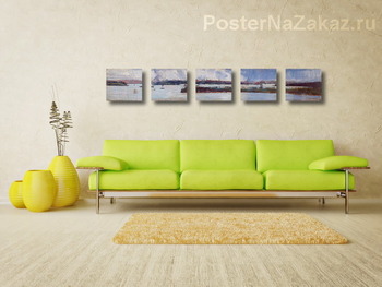 Модульная картина Дождь на гавани Сиднея