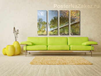 Модульная картина Отражение