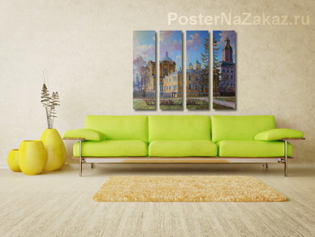 Модульная картина Лавра. Благовещенский храм.