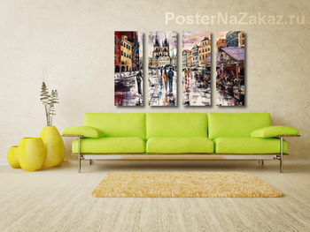 Модульная картина Прага. Староместска