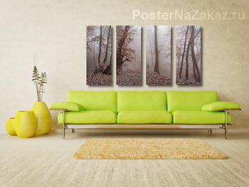 Модульная картина Зима близко