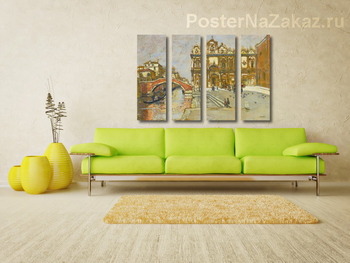 Модульная картина Кампо Санти-Джованни э Паоло, Венеция