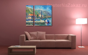 Модульная картина Причал