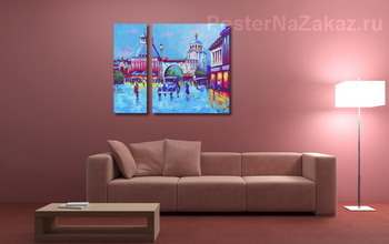 Модульная картина Лубянка