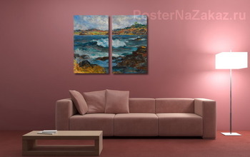 Модульная картина Бухта