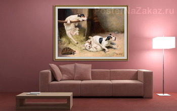 Модульная картина Передряга