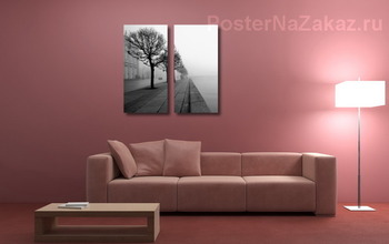 Модульная картина Дворцовая набережная