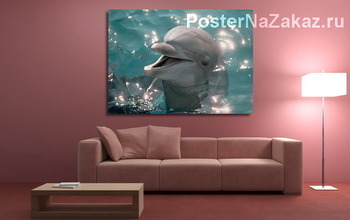 Модульная картина Dolphin115