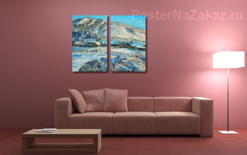 Модульная картина Мороз и солнце