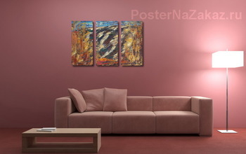 Модульная картина Пейзаж, номер 17, 1909