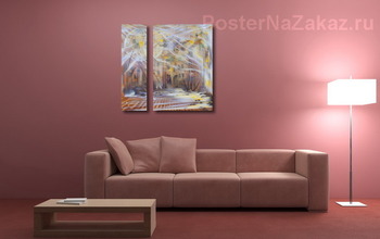 Модульная картина Лунный ветер