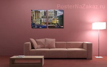 Модульная картина Москва