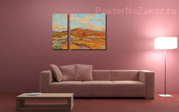 Модульная картина Норрландский пейзаж