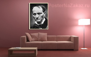 Модульная картина Charles Baudelaire