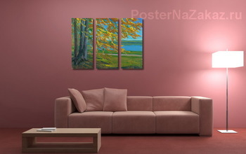 Модульная картина Озеро Штарнберг, 1911