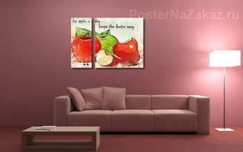 Модульная картина A apple a day