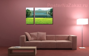 Модульная картина Михайловский сад. Русский музей.