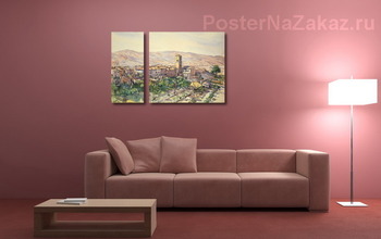 Модульная картина Поппи в Казентино, Тоскана