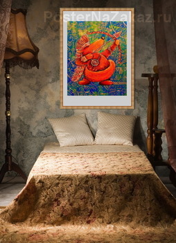 Модульная картина Тотем ,, Лис,,