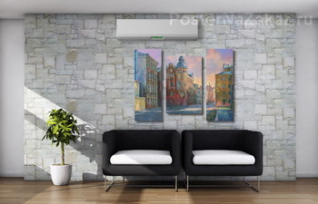 Модульная картина На Большой Монетной