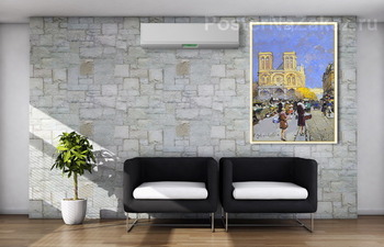 Модульная картина Нотр дам
