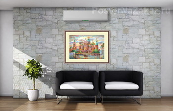 Модульная картина Собор Василия Блаженного