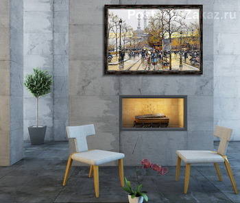 Модульная картина Старый Трокадеро
