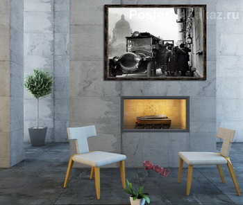 Модульная картина Николай II перед зданием Сената 1911