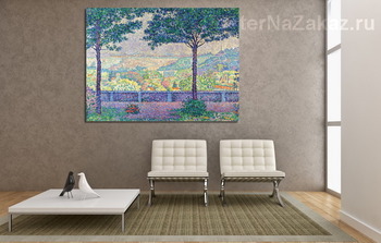 Модульная картина Терраса Медон