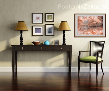 Модульная картина Китайский домик