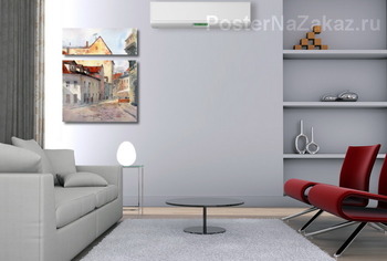 Модульная картина Старая Рига