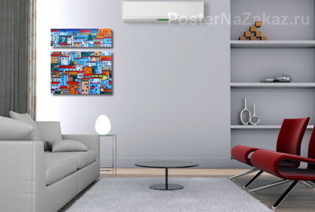 Модульная картина Свет твоего окна