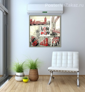 Модульная картина London city