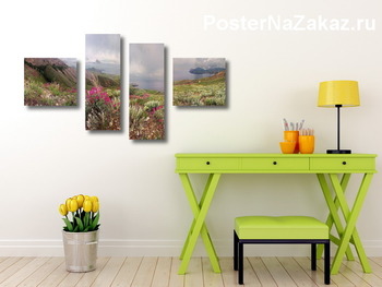 Модульная картина весна Киммерии