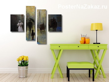 Модульная картина Потеряшка