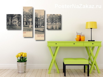 Модульная картина Императорский дворец и Дворцовая церковь 1895  –  1903