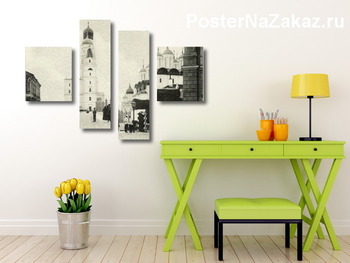 Модульная картина Царь Пушка