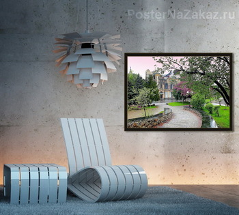 Модульная картина Майский дождик